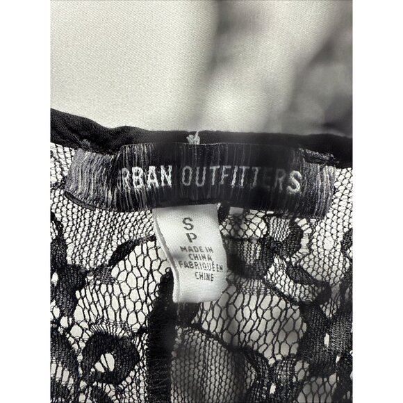 Urban Outfitter Women's Lace Top Small Camisole Sexy Whimsigoth Sheer Adjustable - Picture 2 of 6